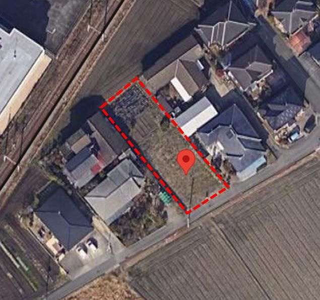 久留米市安武町　売り土地の周辺