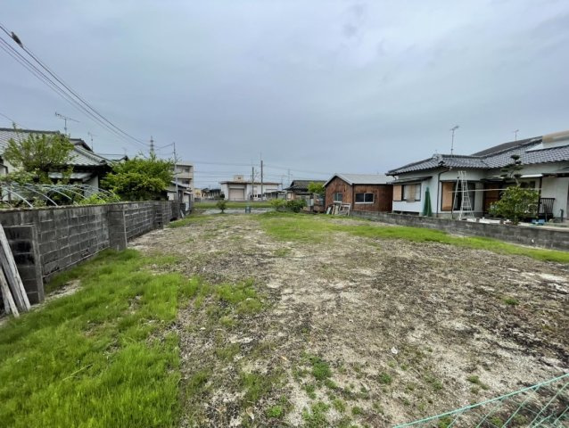 久留米市安武町　売り土地の外観