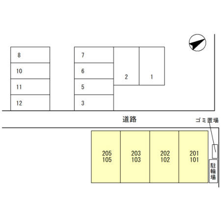 【区画図】 | セジュールＩＨＡＲＡ