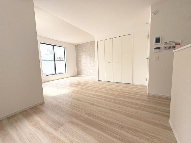 【居間・リビング】 | 大野城市中央1丁目1期　1号棟（全3棟）【仲介手数料無料・0円】 | 現地写真。