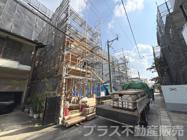 【外観】 | 大野城市中央1丁目1期　1号棟（全3棟）【仲介手数料無料・0円】 | 現地写真。プラス不動産販売なら、なぜか諸費用に差がでます。詳細は備考欄をご覧ください。