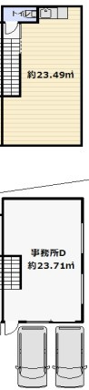 堺市堺区戎島町　貸倉庫[物件番号：817214] の間取り