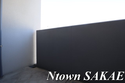 【バルコニー】 | フレール上前津 | 外からの目が気にならないバルコニーで洗濯物が干せます