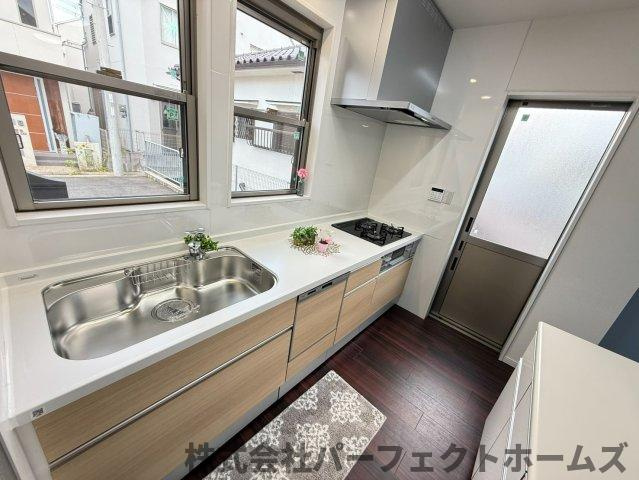 長尾元町3丁目戸建のキッチン|お料理しやすいキッチンです