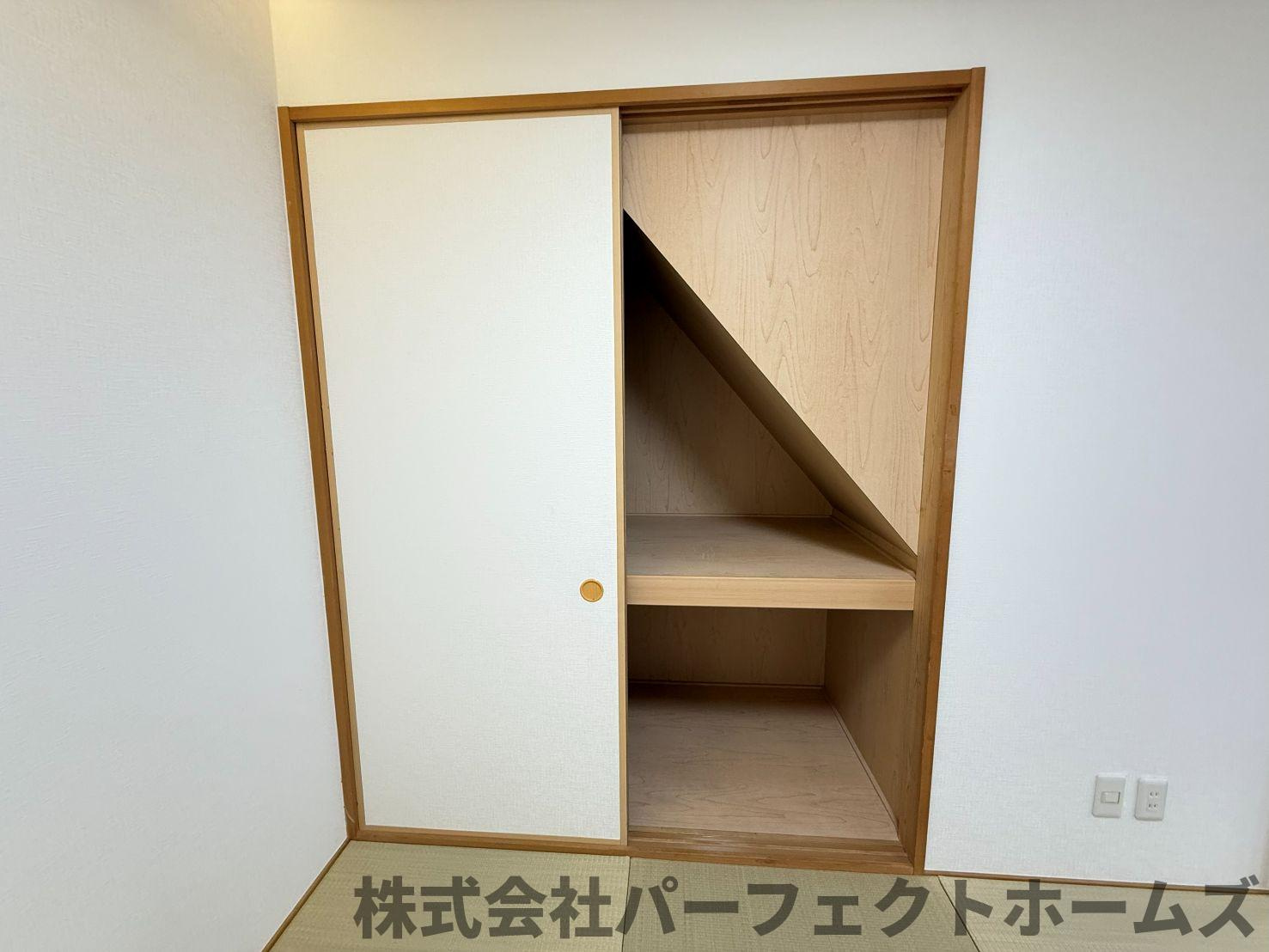 長尾元町3丁目戸建の収納|専用の収納スペースです