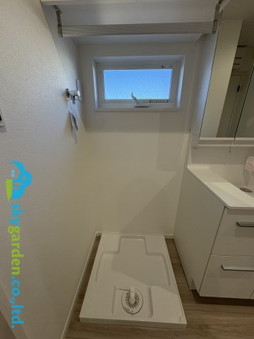 鎌倉市手広　新築戸建　全2棟2号棟のランドリースペース