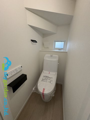 鎌倉市手広　新築戸建　全2棟2号棟のトイレ|シンプルで使いやすいトイレです