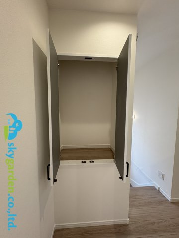 鎌倉市手広　新築戸建　全2棟2号棟の収納|2階廊下の収納