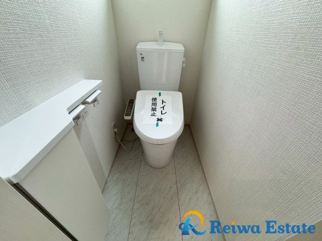 新築戸建　茅ヶ崎市萩園のトイレ