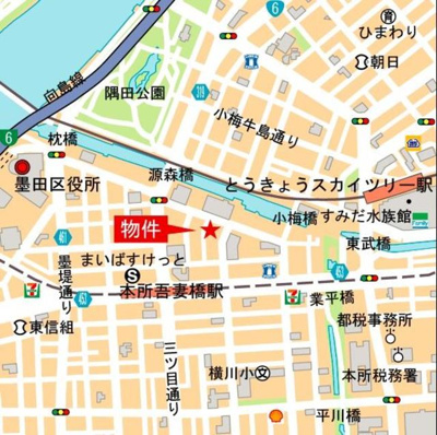 【地図】 | リブガーデン吾妻橋