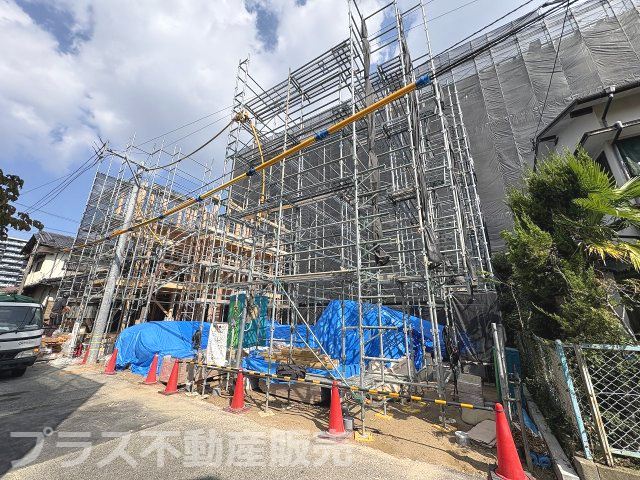 【外観】 | 大野城市中央1丁目1期　2号棟（全3棟）【仲介手数料無料・0円】 | 現地写真。プラス不動産販売なら、なぜか諸費用に差がでます。詳細は備考欄をご覧ください。