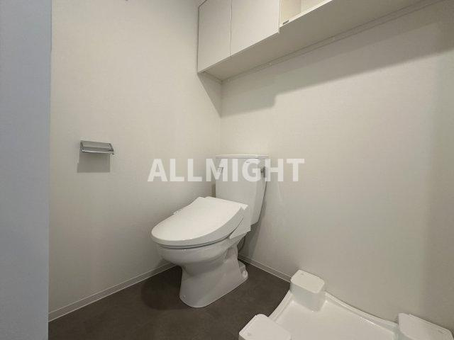 稲城市東長沼の賃貸マンションのトイレ|★お部屋探しはオールマイト不動産までご相談下さい♪