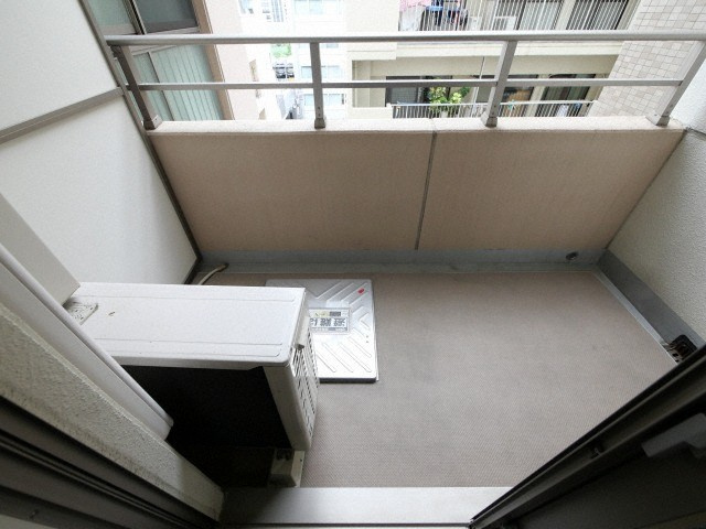 M.hills西本町のバルコニー