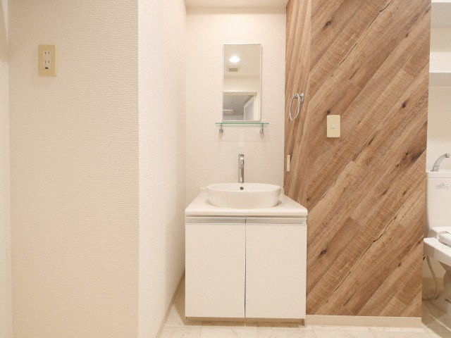 M.hills西本町の洗面所