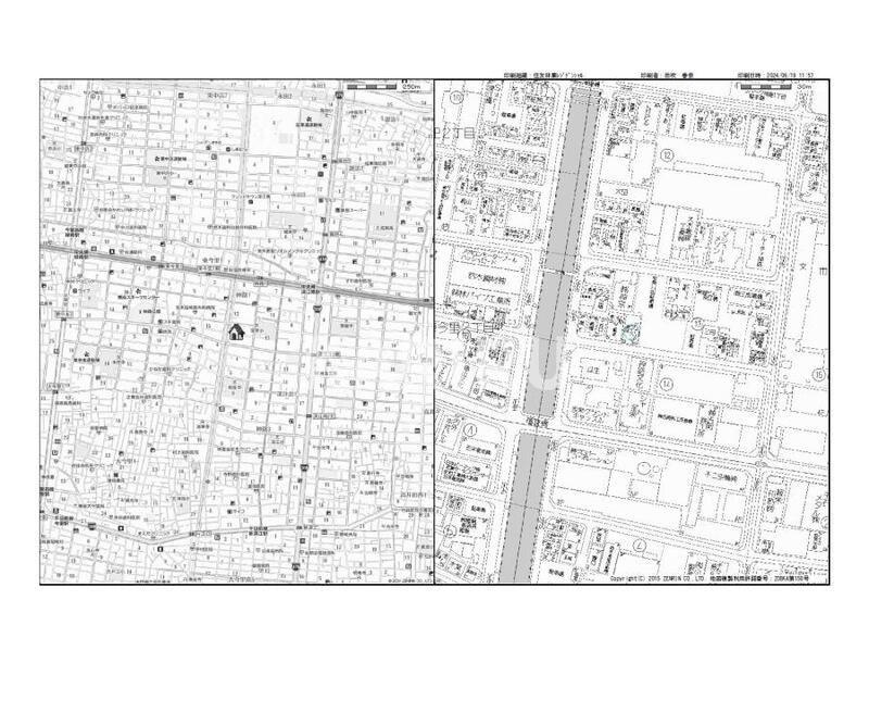 グローリーハイツ東成の地図