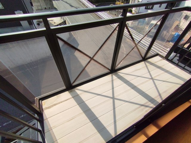 グレイスⅤのバルコニー