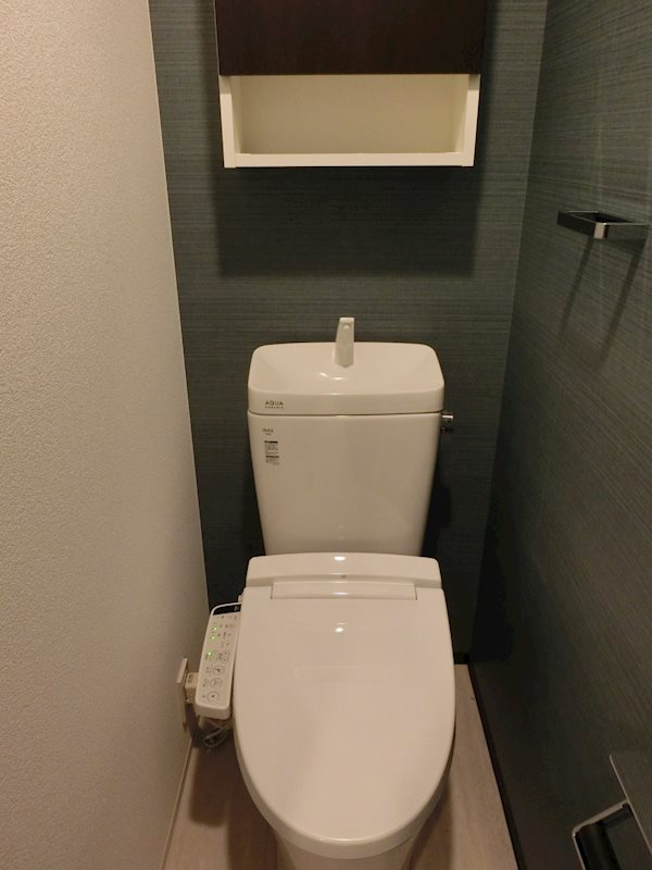 新品家具付きマンション神田佐久間町2(KaGood東京)のトイレ