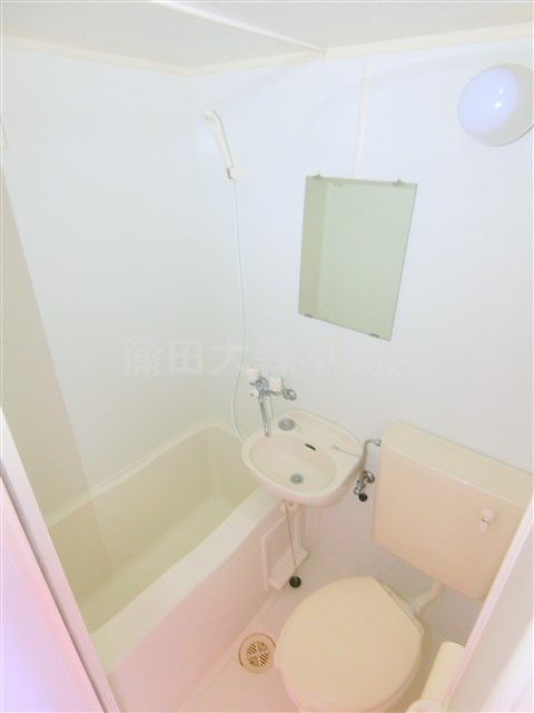 ユナイト東六郷ペルジーノの浴室