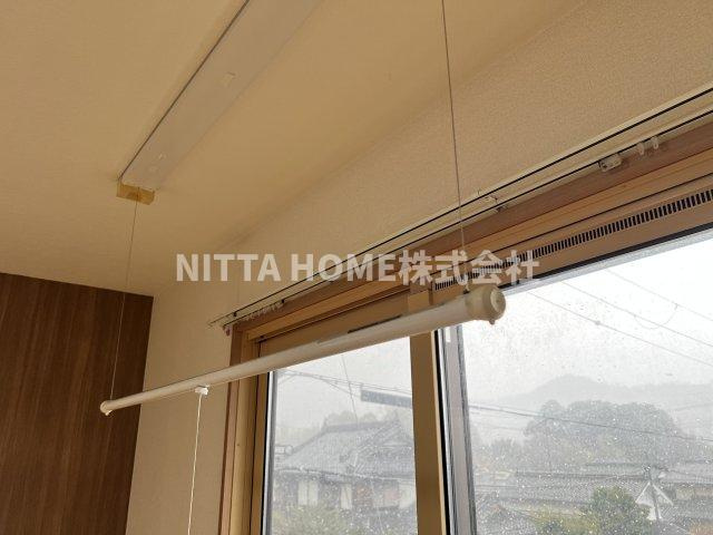 メゾン フローラルの設備|室内物干しスペースです♪