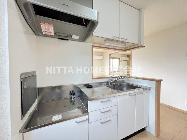 メゾン フローラルのキッチン|人気のカウンターキッチンです♪