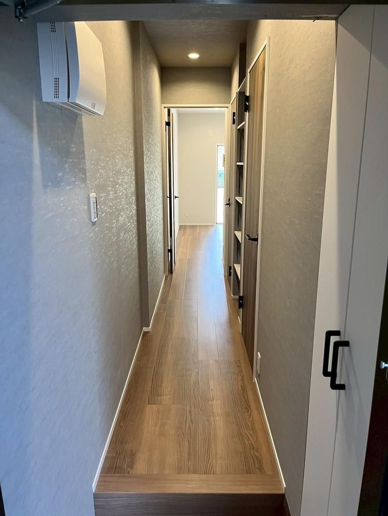 大森永谷マンションＢ棟の玄関