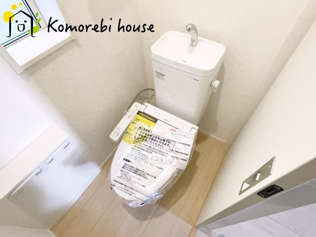 さいたま市西区土屋　第3　新築一戸建て　クレイドルガーデン　01のトイレ|トイレも気になるポイント