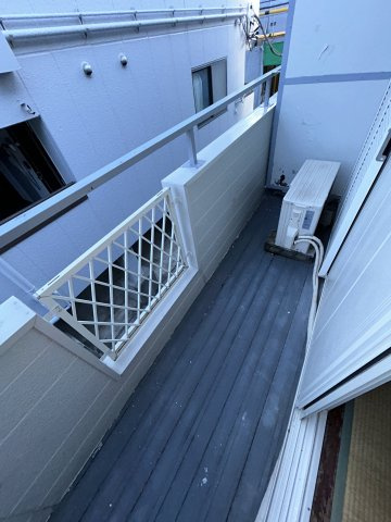 アートハイツⅠのバルコニー