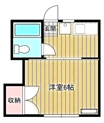 FLAT HARAの間取り