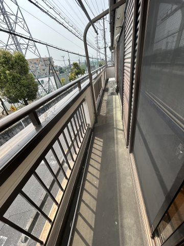 ＴＳハイツのバルコニー