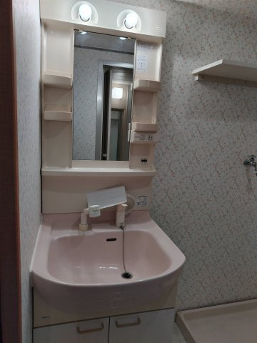 藤和草加ハイタウンの洗面所