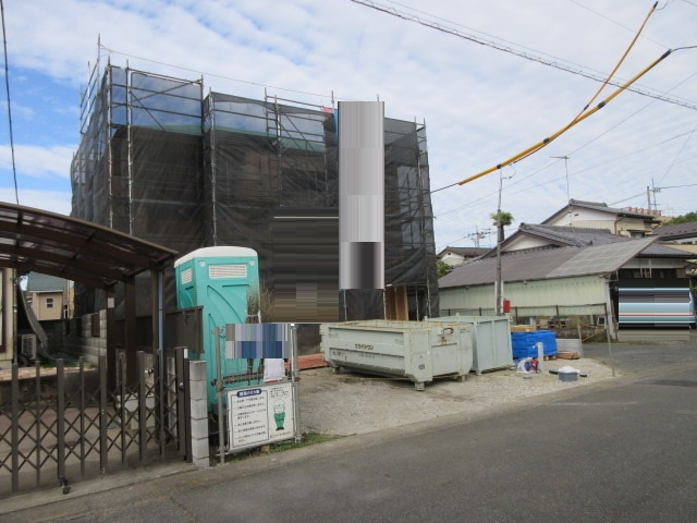 【仲介手数料無料】新築戸建　熊谷市江南中央1-5-21（全1棟）の前面道路含む現地写真