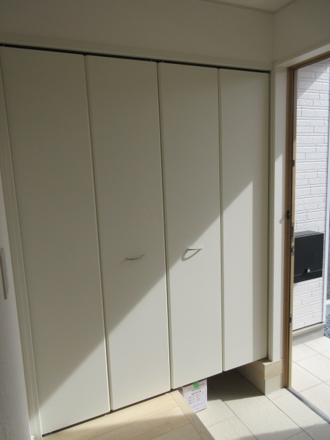 【仲介手数料無料】新築戸建　熊谷市江南中央1-5-21（全1棟）の玄関