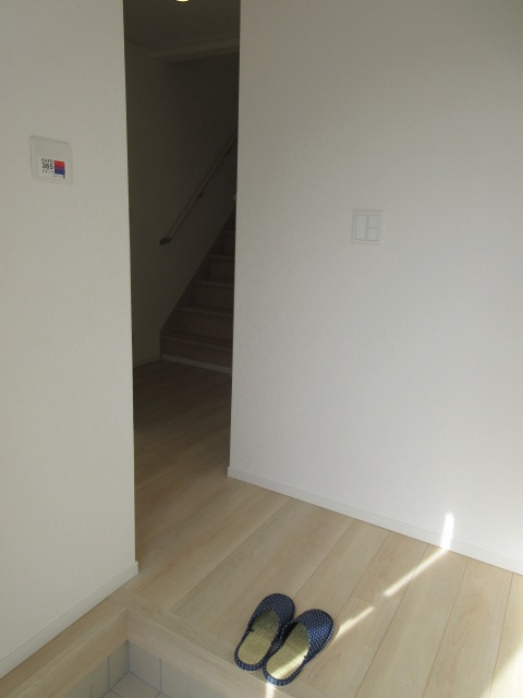 【仲介手数料無料】新築戸建　熊谷市江南中央1-5-21（全1棟）の玄関