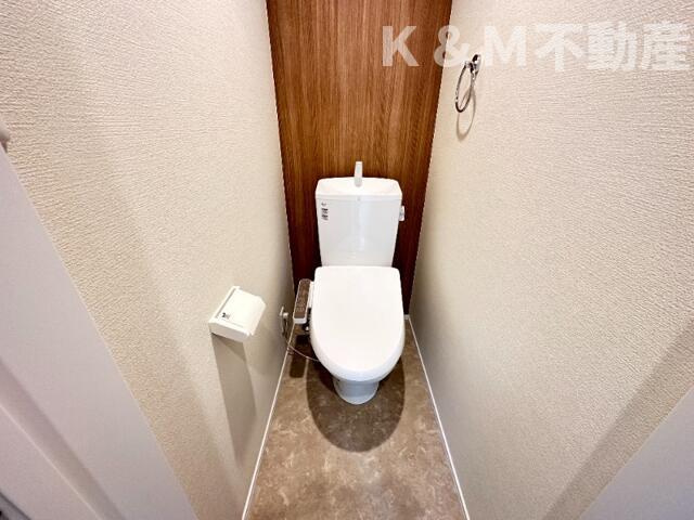 カーサ高柳のトイレ|シンプルで使いやすいトイレです
