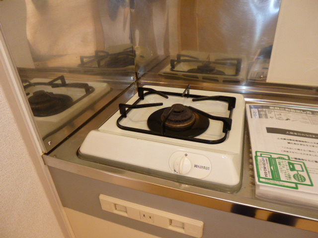 ミレニアムハイツのキッチン|ガスコンロ