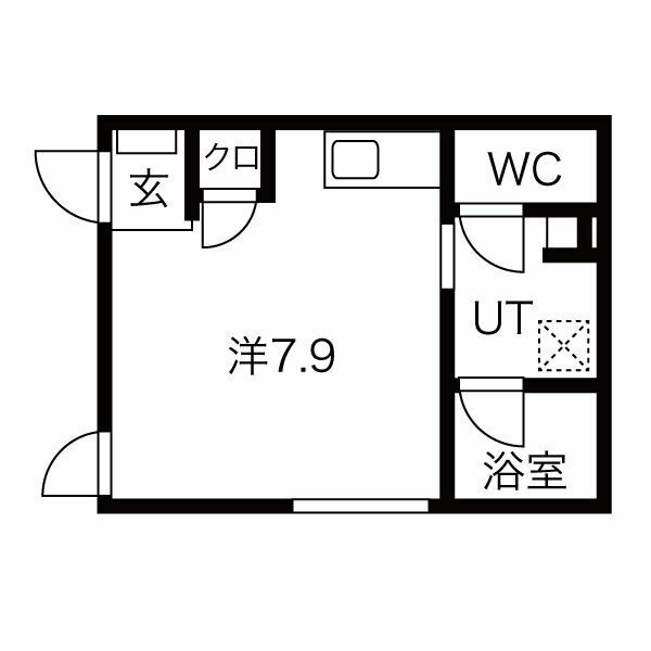 プリシェール杉栄の間取り