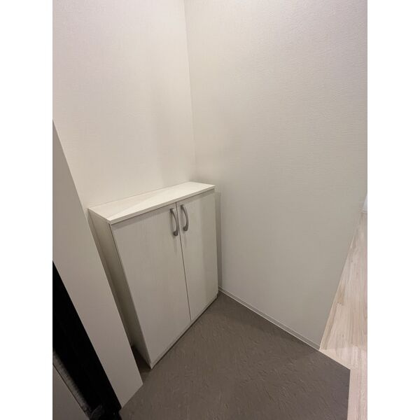 プリシェール杉栄の玄関