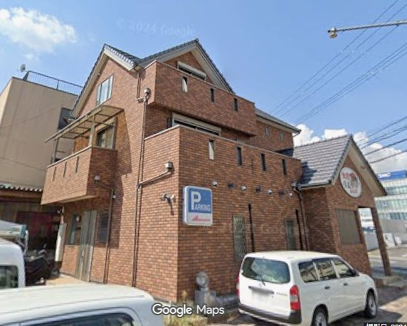 久御山町下津屋川原店舗の外観