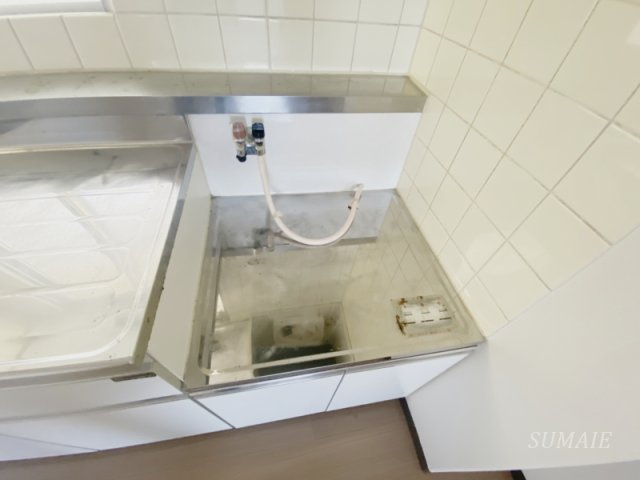 鹿骨センターハイツのキッチン|2口コンロ設置可☆