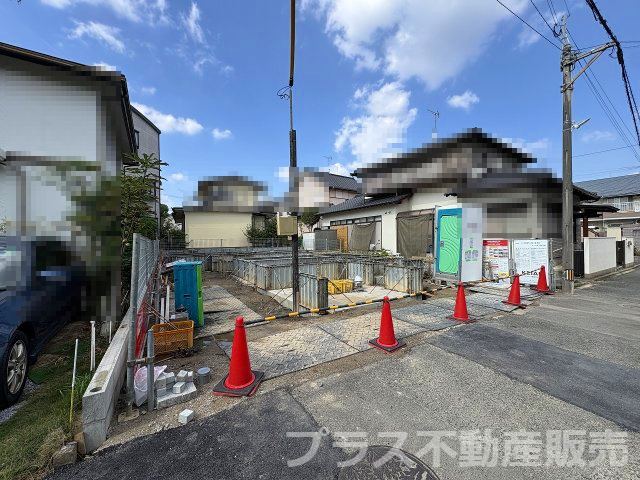 【外観】 | 大野城市白木原4丁目1期　1号棟（全2棟）【仲介手数料無料・0円】 | 建築中の物件は、お近くのモデルハウスも一緒にご覧頂けます。