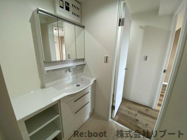 ファミリーフジ２の洗面所