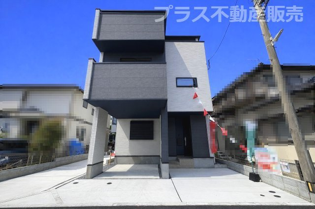 【外観】 | 大野城市白木原4丁目1期　2号棟（全2棟）【仲介手数料無料・0円】 | 完成しました。物件内部もご見学頂けます。プラス不動産販売にお任せ下さい。