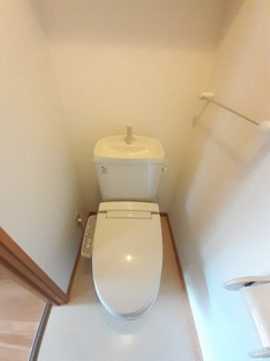 【トイレ】 | ヴァンエコールＢ | 清潔感のあるトイレです