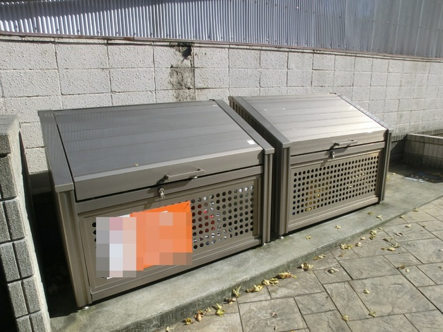 グランフィールドⅢのその他共用部分|便利な敷地内ゴミ置き場。