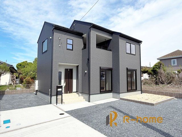 ひたちなか市足崎20期　新築戸建て　3号棟の外観パース|近隣の同仕様完成物件をご見学いただけます♪