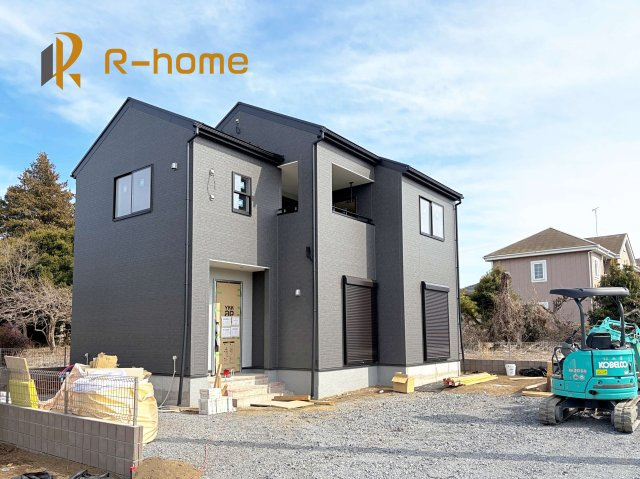 ひたちなか市足崎20期　新築戸建て　3号棟の外観|ご予約を頂ければ、『平日』はもちろん『早朝』や『夜間』もご見学可能です♪お気軽にお申し付けください♪