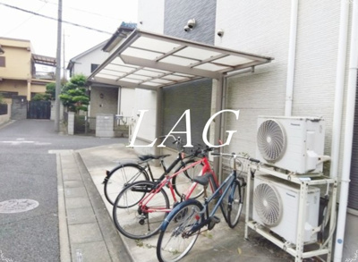 【その他共用部分】 | メゾン・ドゥ・楓 | 駐輪場です。