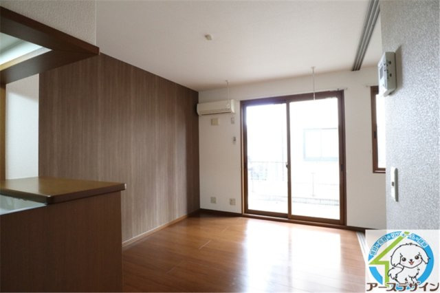 バーディーコートの居間・リビング|パース写真