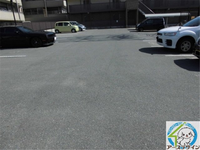 バーディーコートの駐車場|パース写真