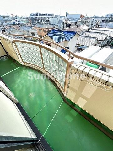 レジデンス塚口のバルコニー